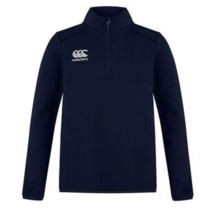Canterbury Mens Club Quarter Zip Training Midlayer / Navy